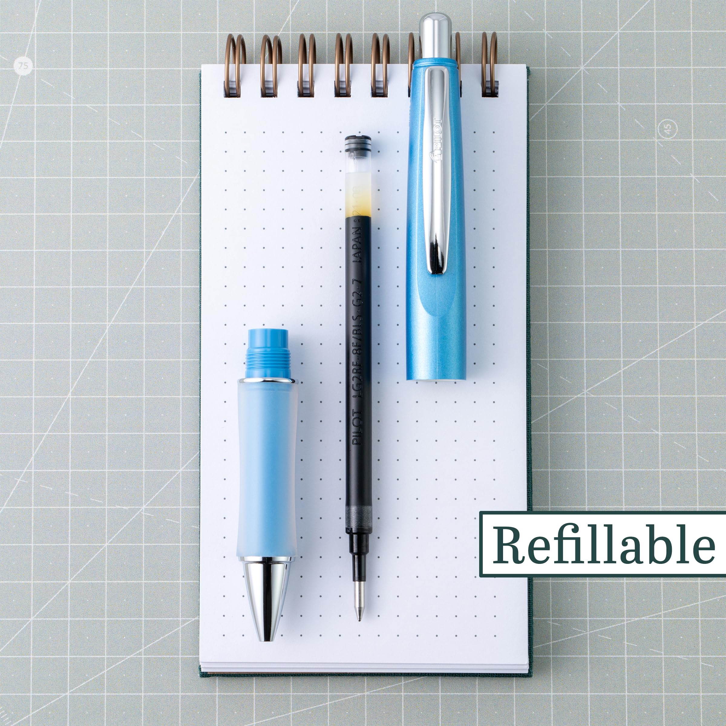 PILOT Dr. Grip Limited Refillable & Retractable Gel Pen, Fine Point, Black Ink, Single Pen - Ideal for School, Journaling & Office Writing - Image 3
