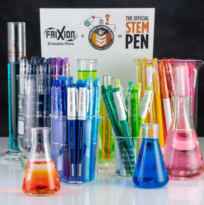 Pilot, FriXion Assorted Erasable Gel Ink Pens, Marker Pens & Highlighters, Pack of 17, Assorted Colors - Image 3