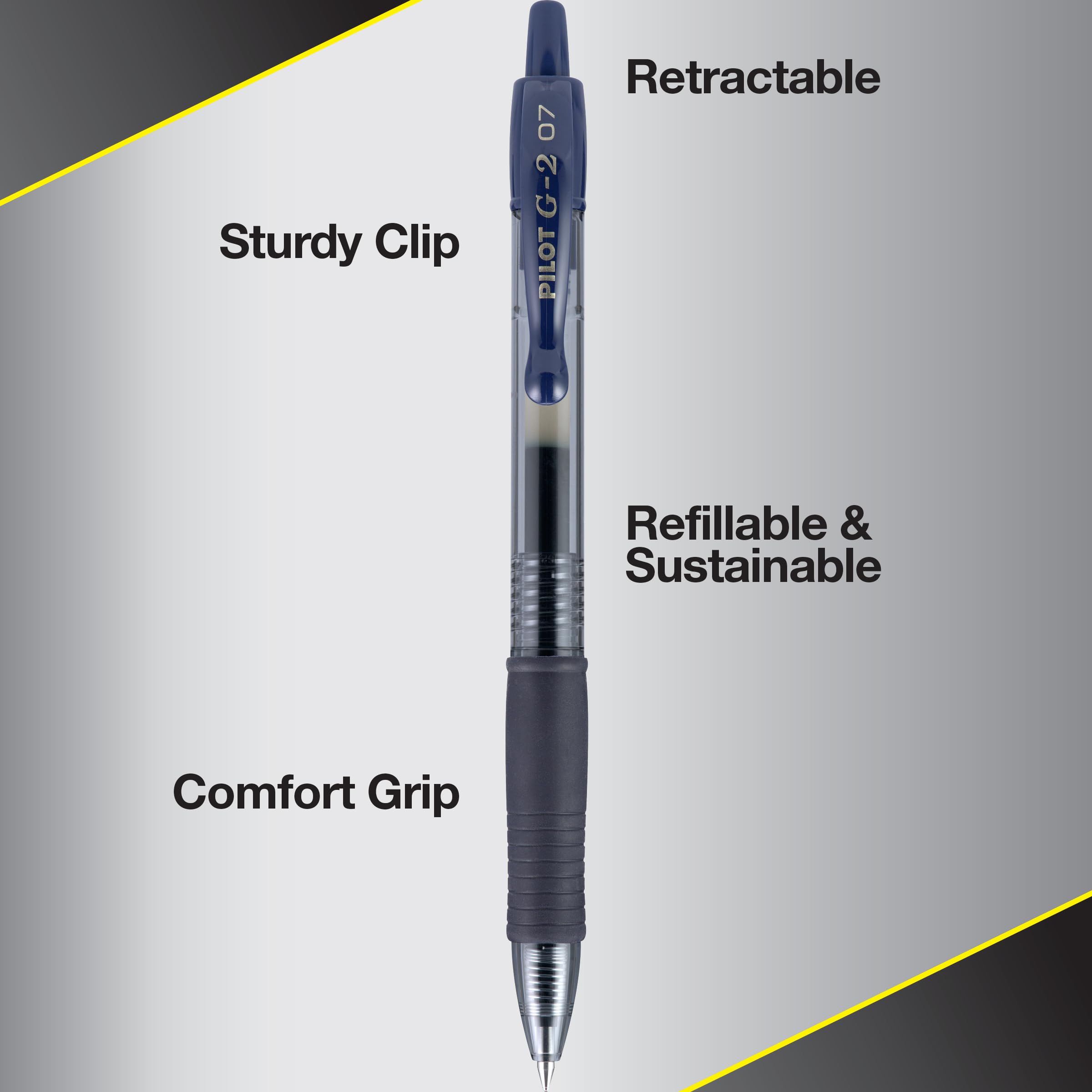 Pilot G2 Limited Edition Harmony Ink Collection Retractable Gel Pens, 0.7mm Fine Point, Assorted Ink, 10-Pack - Image 6
