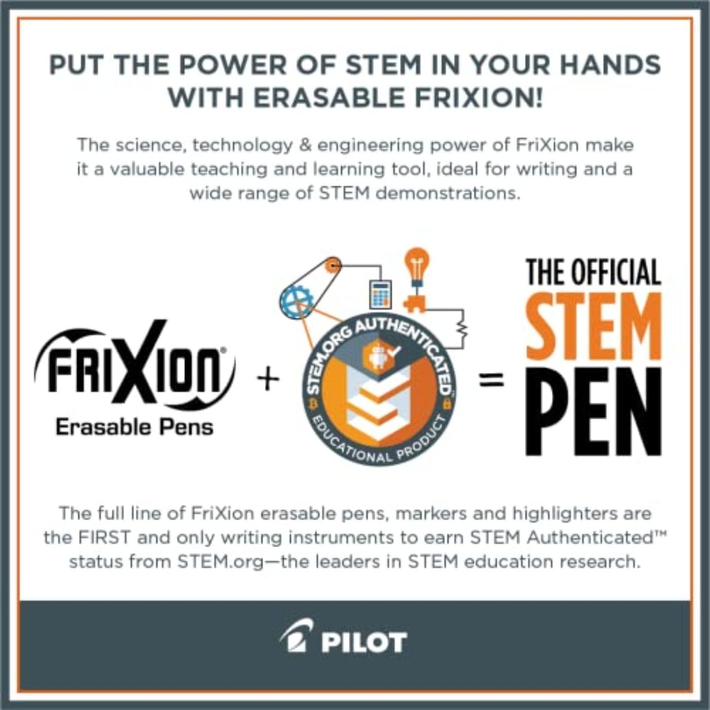 PILOT Pen 44155 FriXion Colors Erasable Marker Pens, Bold Point, Assorted Color Inks, 12-Pack - Image 6